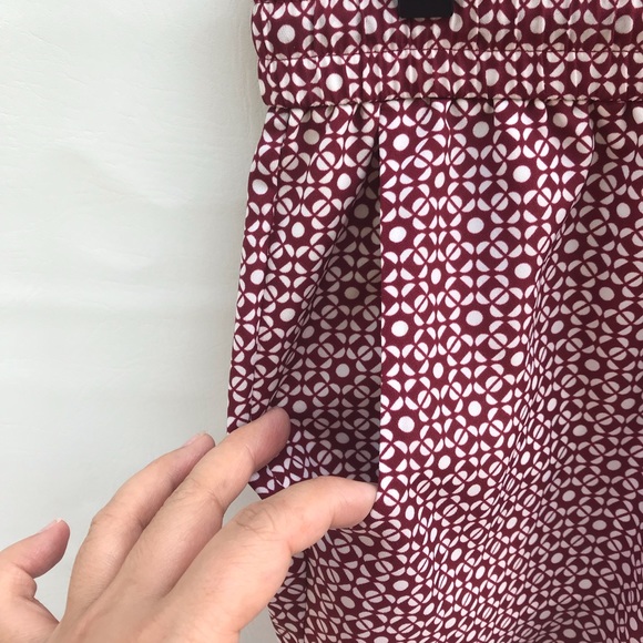 J.Crew Geo Print Drawstring pants - Picture 4 of 7